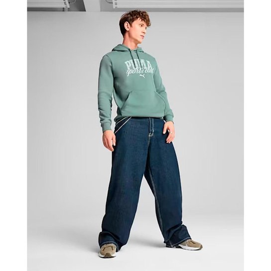 Blusão de Moletom Masculino Puma Class com Capuz
