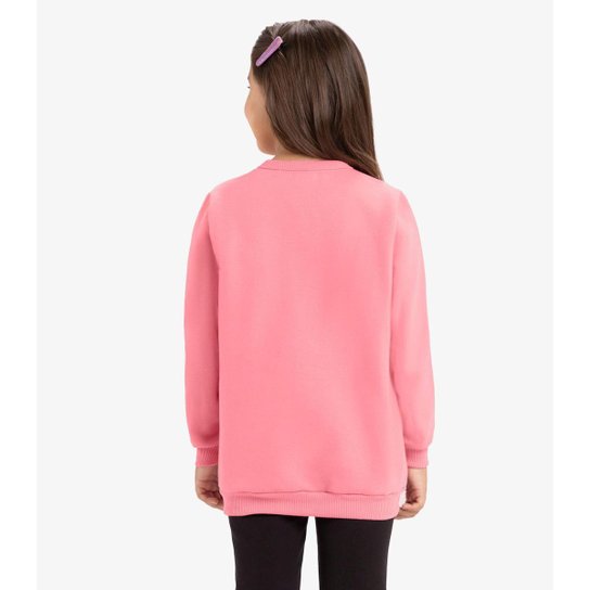 Blusão Infantil Rovitex Kids Moletom Básico