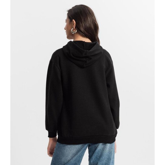 Blusão Juvenil Minty Com Capuz Feminino