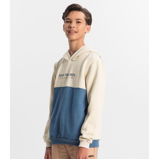 Blusão Minty Juvenil Com Capuz Masculino