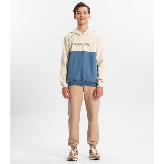 Blusão Minty Juvenil Com Capuz Masculino