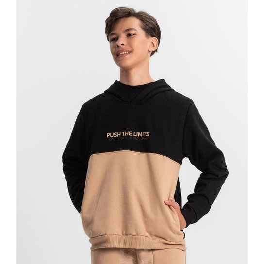 Blusão Minty Juvenil Com Capuz Masculino