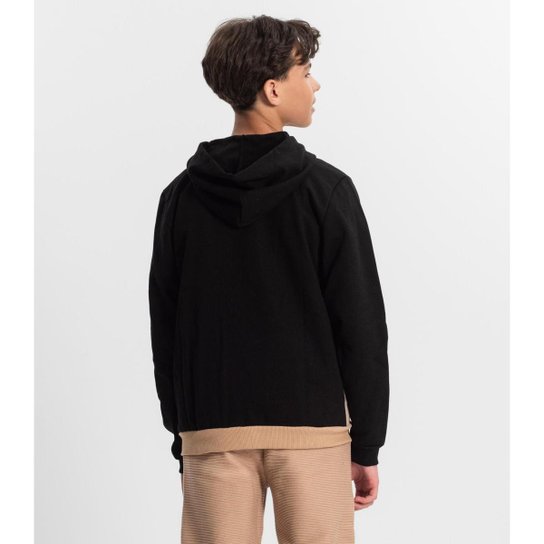 Blusão Minty Juvenil Com Capuz Masculino