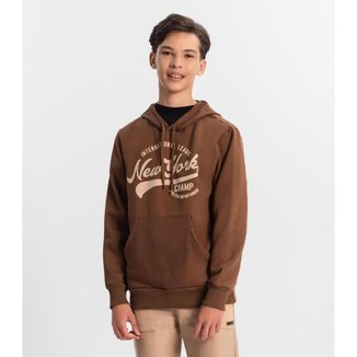 Blusão Minty Juvenil Com Capuz Masculino