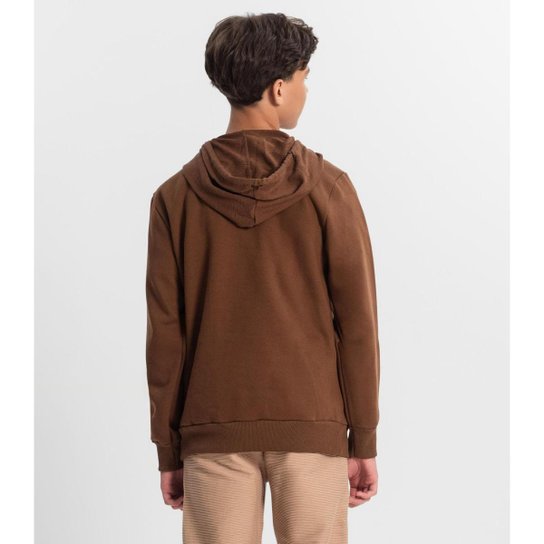 Blusão Minty Juvenil Com Capuz Masculino