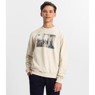 Blusão Minty Juvenil Em Moletom Masculino