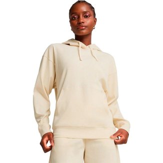Blusão Puma Moletom Ess Elevated Comfort Rib Feminino