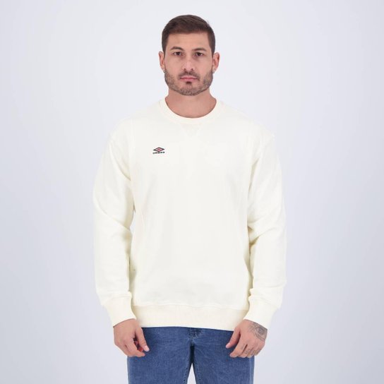 Blusão Umbro Textured Sweat Off White