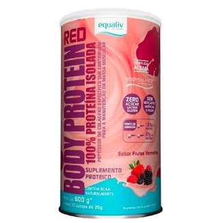 Body Protein 100% Isolada Peptídeos Colágeno 600g - Equaliv