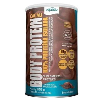 Body Protein 100% Isolada Peptídeos Colágeno 600g - Equaliv