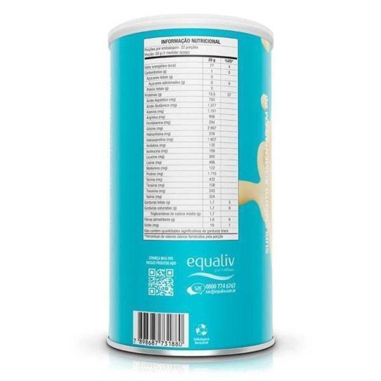 Body protein vanilla 440g Equaliv