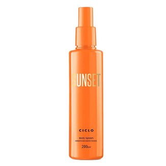 Body Splash Ciclo Cosméticos Sunset Perfume Corporal 200ml