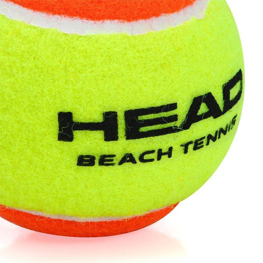 Bola de Beach Tennis Head - Pack com 03 Unidades