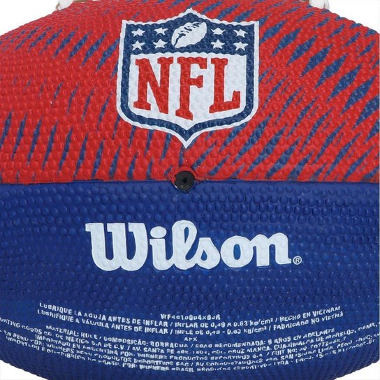 Bola de Futebol Americano Wilson NFL Team Junior Tailgate Buffalo Bills