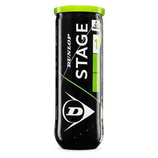 Bola de Tênis Dunlop Stage 1 Tubo Com 03 Bolas