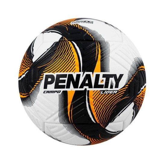BOLA FUTEBOL DE CAMPO PENALTY LÍDER XXV - BCO/LAR UN