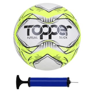 Bola Futsal Topper Slick + Bomba de Ar