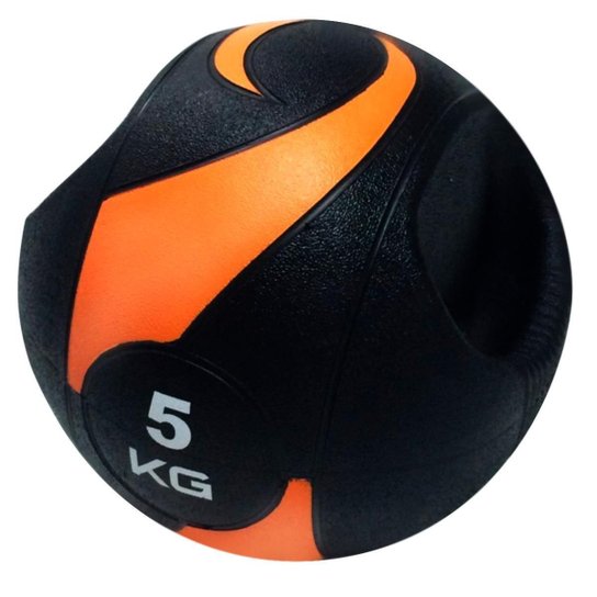 Bola Liveup De Peso Medicine Ball Ls3007A/5 Com Pegada 5Kg