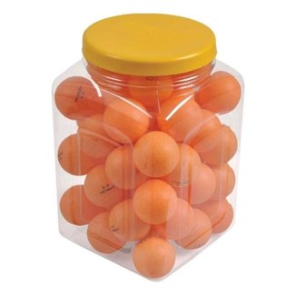 Bola Tênis De Mesa Bolinhas Ping Pong - 54 Unidades - Poker