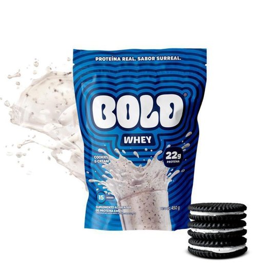 BOLD Whey Cookies & Cream 450g
