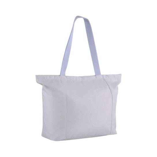 BOLSA BASE SHOPPER 091345-02 - AZUL CLARO/BRANCO U