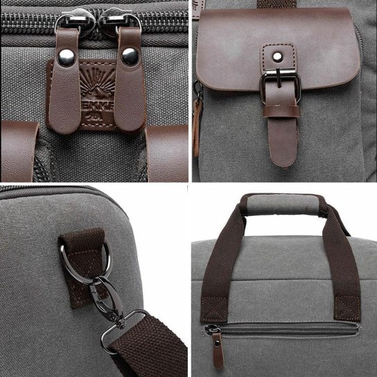 Bolsa De Mão Executiva Mala Viagem Espaçosa Resistente 34 L