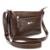 Bolsa Feminina em Couro Legitimo Pequena Alça Transversal dia à dia Road Seven - Café