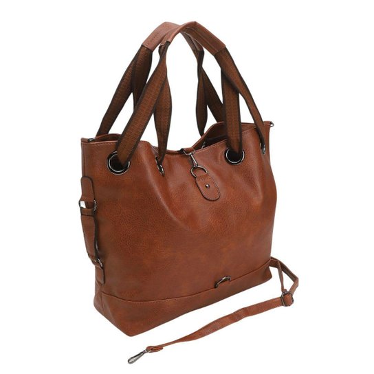 Bolsa Feminina Sacola Grande Com Alça Transversal Big Bag