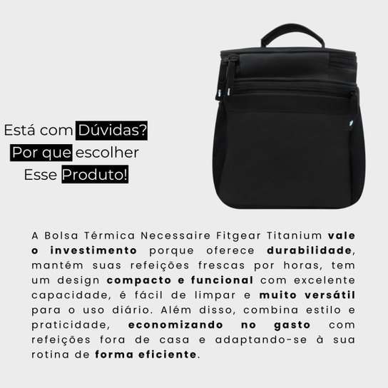 Bolsa Térmica Fitgear Titanium