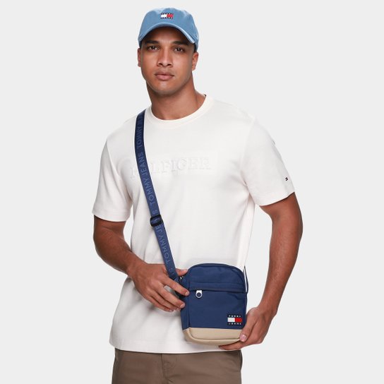 Bolsa Tommy Jeans Daily Squared Reporter Masculina