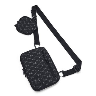Bolsa Unissex Under Armour Loudon Crossbody Small Printed U Preto