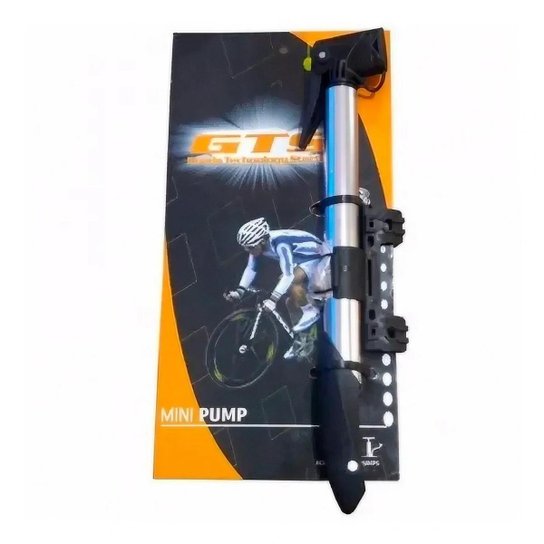 Bomba De Encher Pneu Bicicleta Aluminio Mini Pump Gts