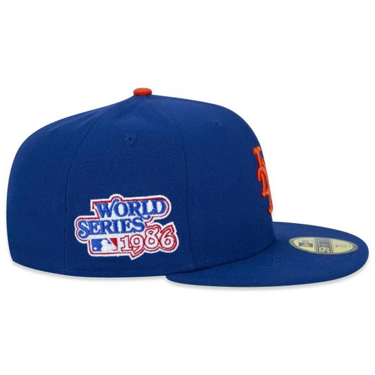 Boné 59Fifty Fitted Mlb New York Mets Fanpage Masculino
