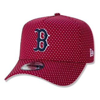 BONE 940 AF SN MODERN CLASSIC POA BOSRED ABA CURVA SNAPBACK VERMELHO ESCURO NEW ERA