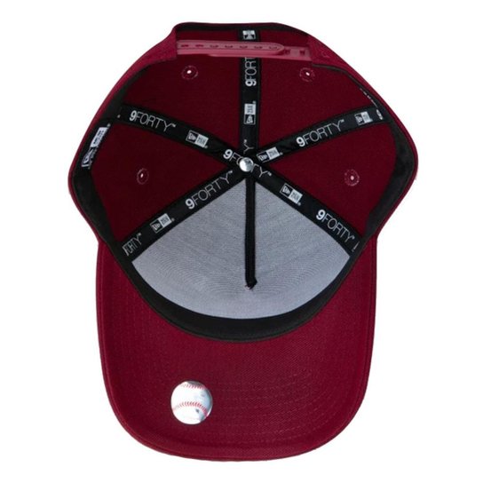 Bone 940 Af Sn Neyyan Car Aba Curva Snapback Vermelho Escuro New Era