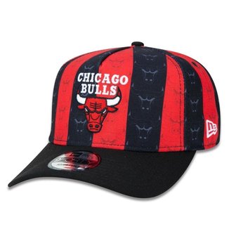 BONE 940 AF SN SOCCER STYLE MAIN CHIBUL ABA CURVA SNAPBACK PRETO/VERMELHO NEW ERA