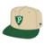 BONE 9FIFTY ORIGINAL FIT PALMEIRAS FUTEBOL ABA RETA SNAPBACK KAKI NEW ERA - Marrom