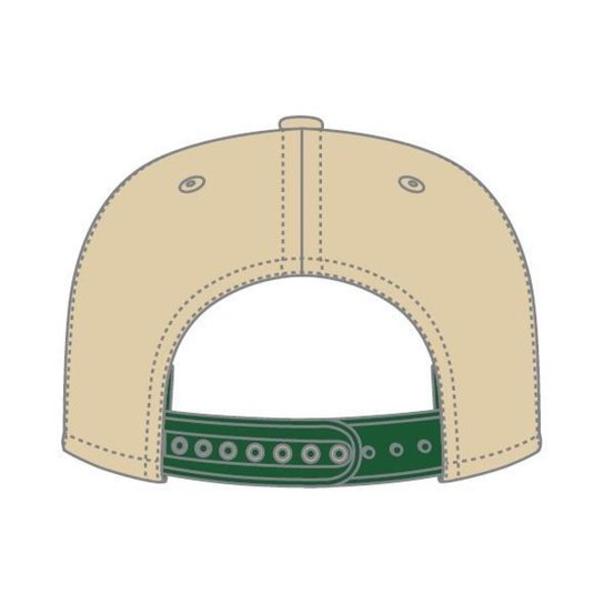 BONE 9FIFTY ORIGINAL FIT PALMEIRAS FUTEBOL ABA RETA SNAPBACK KAKI NEW ERA