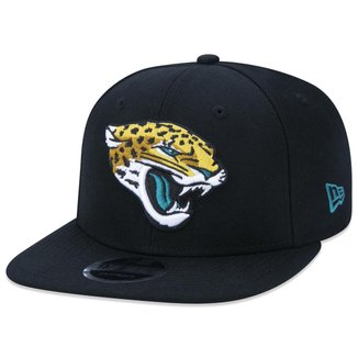 Boné 9Fifty Original Fit Snapback NFL Jack Sonville Jaguars Aba Reta New Era Masculino