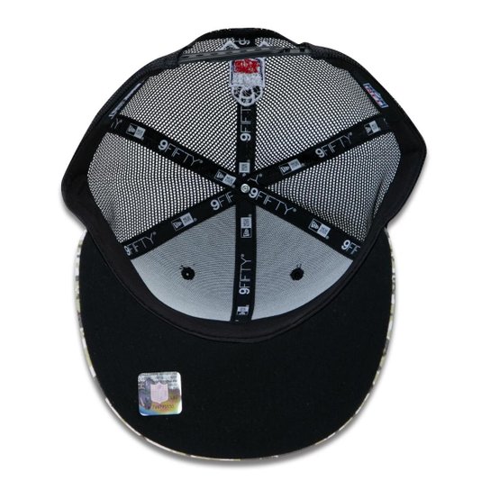 Boné 9Fifty Trucker New York Giants Salute To Service NFL Snapback Aba Reta New Era Masculino