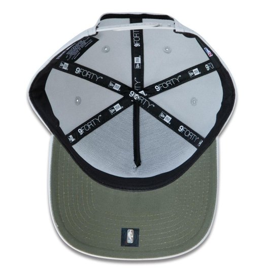 BONE 9FORTY A-FRAME CHICAGO BULLS NBA ABA CURVA SNAPBACK CINZA NEW ERA