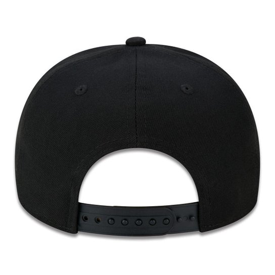 BONE 9FORTY A-FRAME SNAPBACK ABA CURVA MLB NEW YORK YANKEES ABA CURVA SNAPBACK PRETO NEW ERA