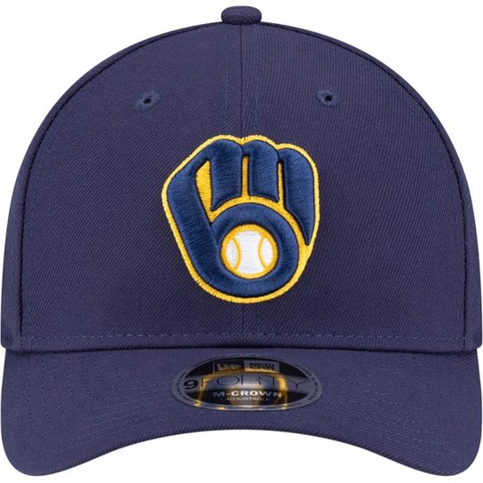 Boné 9Forty Mcrown Mlb Player Replica Milwaukee Brewers Masculino