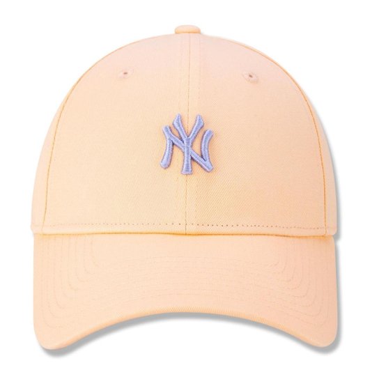 BONE 9FORTY SNAPBACK ABA CURVA MLB NEW YORK YANKEES SWEET WINTER ABA CURVA SNAPBACK LARANJA NEW ERA