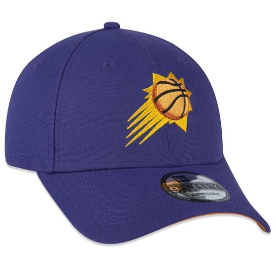 BONE 9FORTY SNAPBACK ABA CURVA NBA PHOENIX SUNS ABA CURVA SNAPBACK ROXO NEW ERA