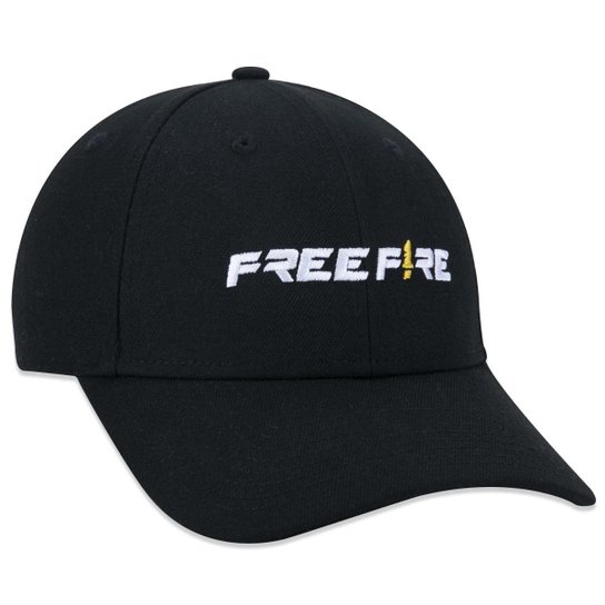 BONE 9FORTY SNAPBACK FREE FIRE ABA CURVA PRETO ABA CURVA SNAPBACK PRETO NEW ERA
