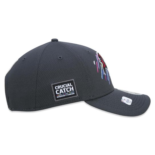 Boné 9Forty Stretch Snap Tampa Bay Bucca Neers Crucial Catch Aba Curva Chumbo New Era Masculino