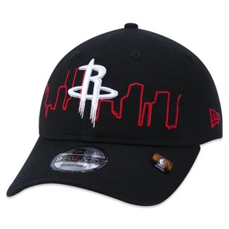 Boné 9Twenty Houston Rockets Tipoff Aba Curva Strapback New Era Masculino