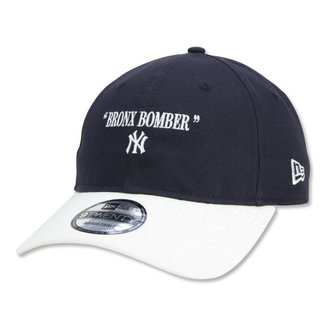 BONE 9TWENTY STRAPBACK ABA CURVA NEW YORK YANKEES CORE DUAL COLOR STRAPBACK MARINHO NEW ERA