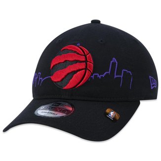 Boné 9Twenty Toronto Raptors Tipoff Aba Curva Strapback New Era Masculino